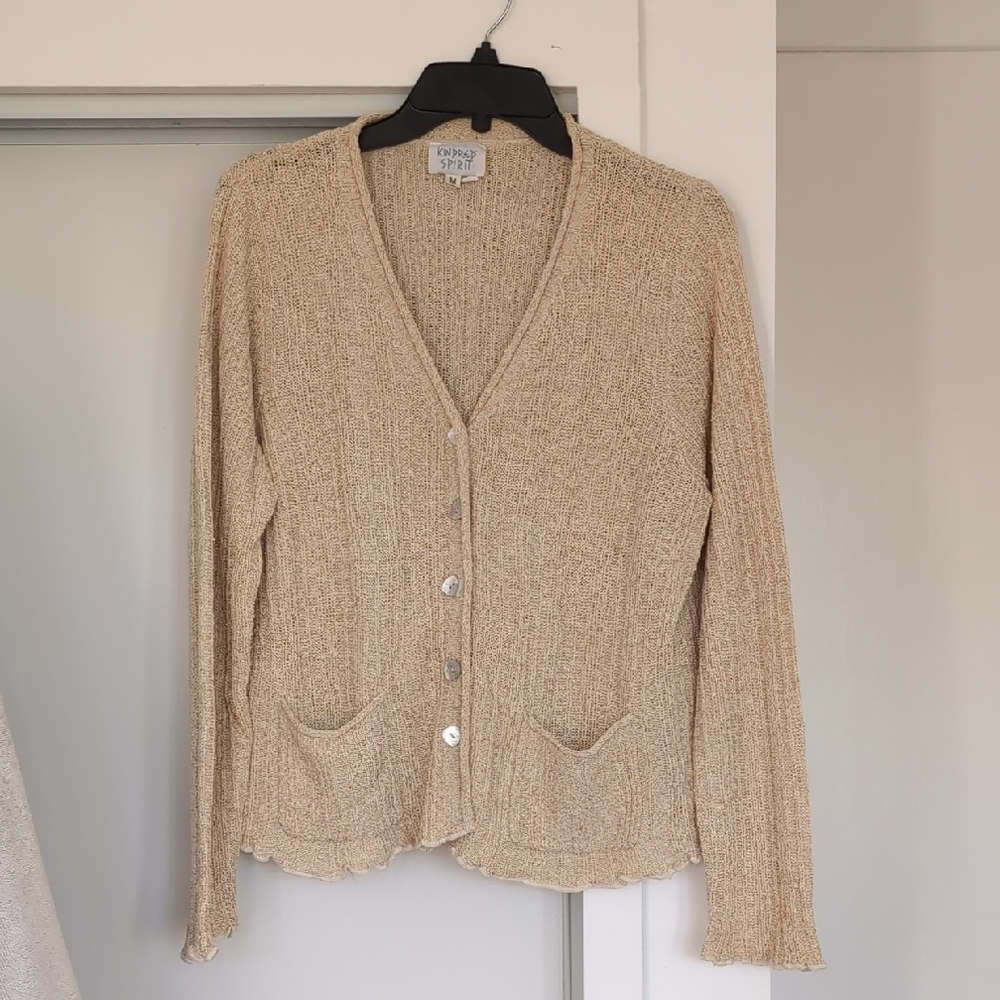 Earthy Kindred Spirit Cardigan Sweater - med